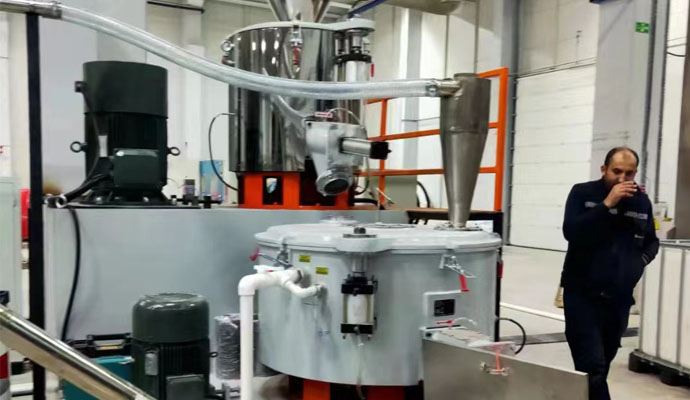 Raw Material Mixer Unit