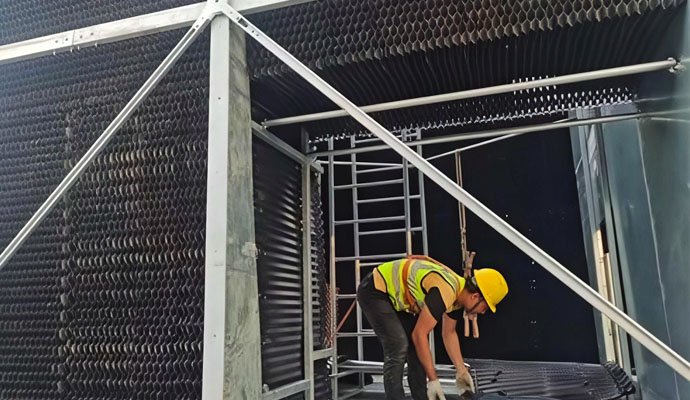 Industrial Cooling Tower Project
